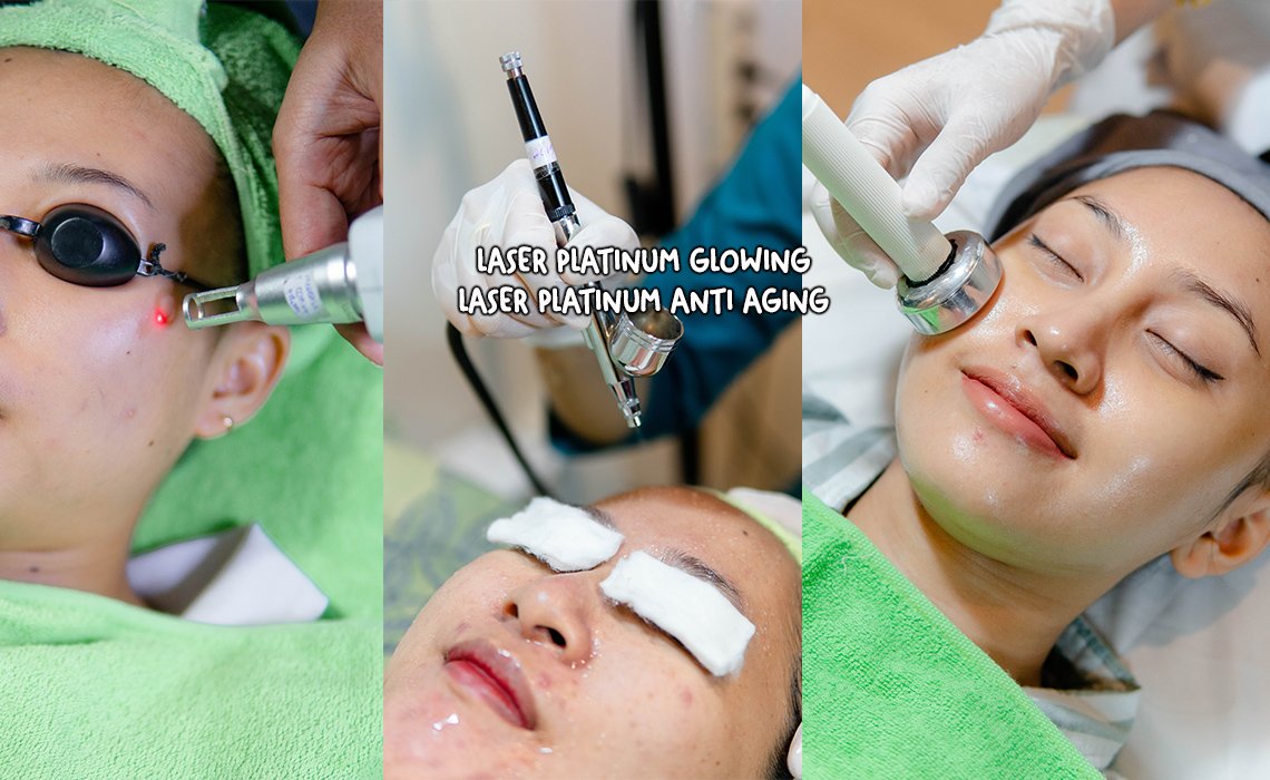 SOLUTION TREATMENT LASER PLATINUM GLOWING / ANTI AGING | Blog | Brisha Store