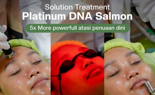 SOLUTION TREATMENT PLATINUM GLOW REJUVE DNA SALMON | Brisha Store