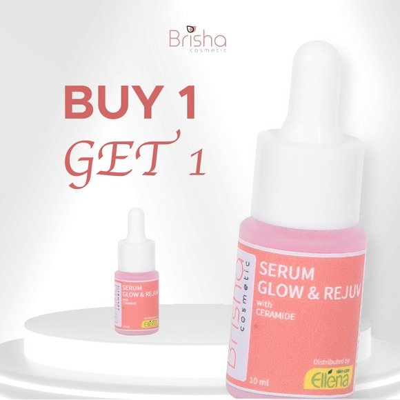 BUY 1 GET 1   SERUM GLOW & REJUV WITH CERAMIDE | Paket | Brisha Store