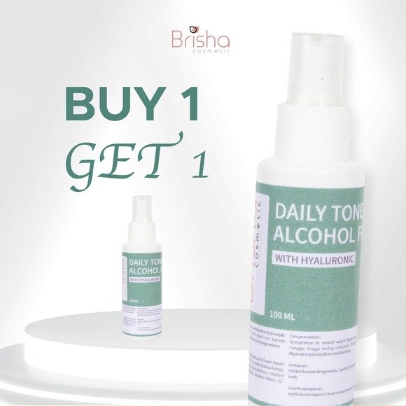 BUY 1 GET 1 DAILY TONER ALCOHOL FREE WITH HYALURONIC