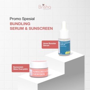 Duo Bundling Sunscreen glow & Serum Acne Booster