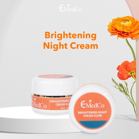 BRIGHTENING NIGHT CREAM | Produk | Brisha Store