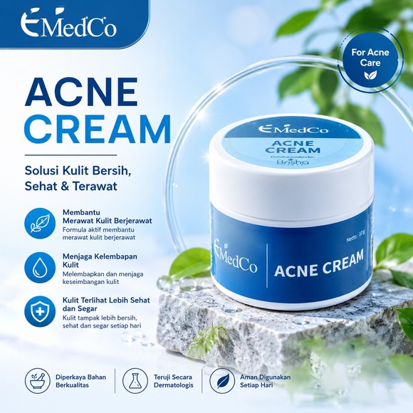ACNE CREAM | Produk | Brisha Store