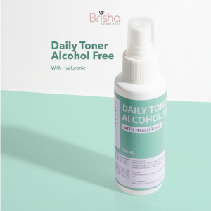 DAILY TONER ALCOHOL FREE WITH HYALURONIC | Brisha Store