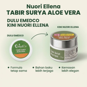 NUORI ELLENA TABIR SURYA ALOE VERA Sebelumnya Emedco | Brisha Store