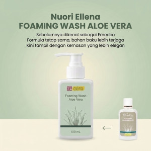 NUORI ELLENA FOAMING WASH ALOE VERA  Sebelumnya Emedco | Brisha Store